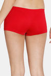 Zivame Medium Rise Full Coverage Boyshorts - Lipstick Red — thumbnail 2